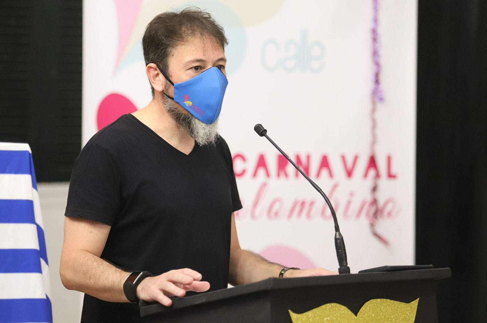 Imágenes de la presentación de la programación para el Carnaval Colombino 2022