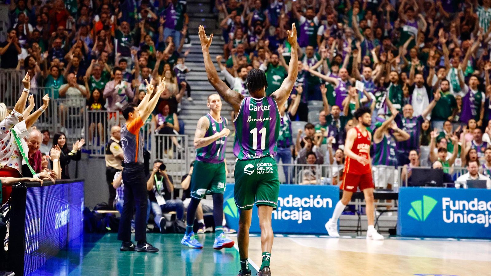 Las fotos del Unicaja-UCAM Murcia