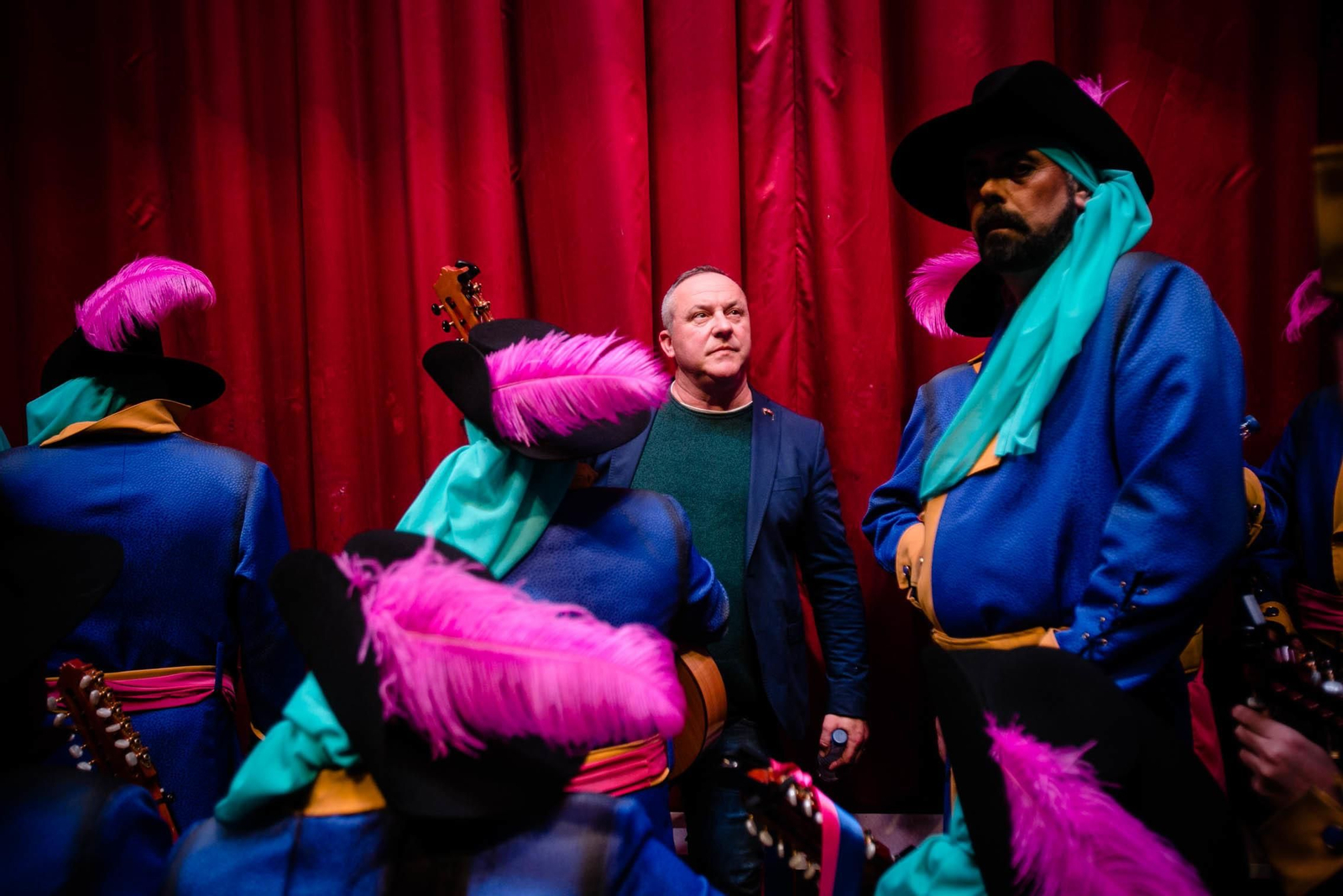 Ambiente en la quinta función clasificatoria