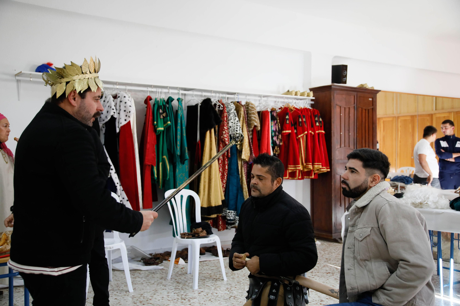 Las imágenes del Auto Sacramental de los Reyes Magos en Los Gallardos