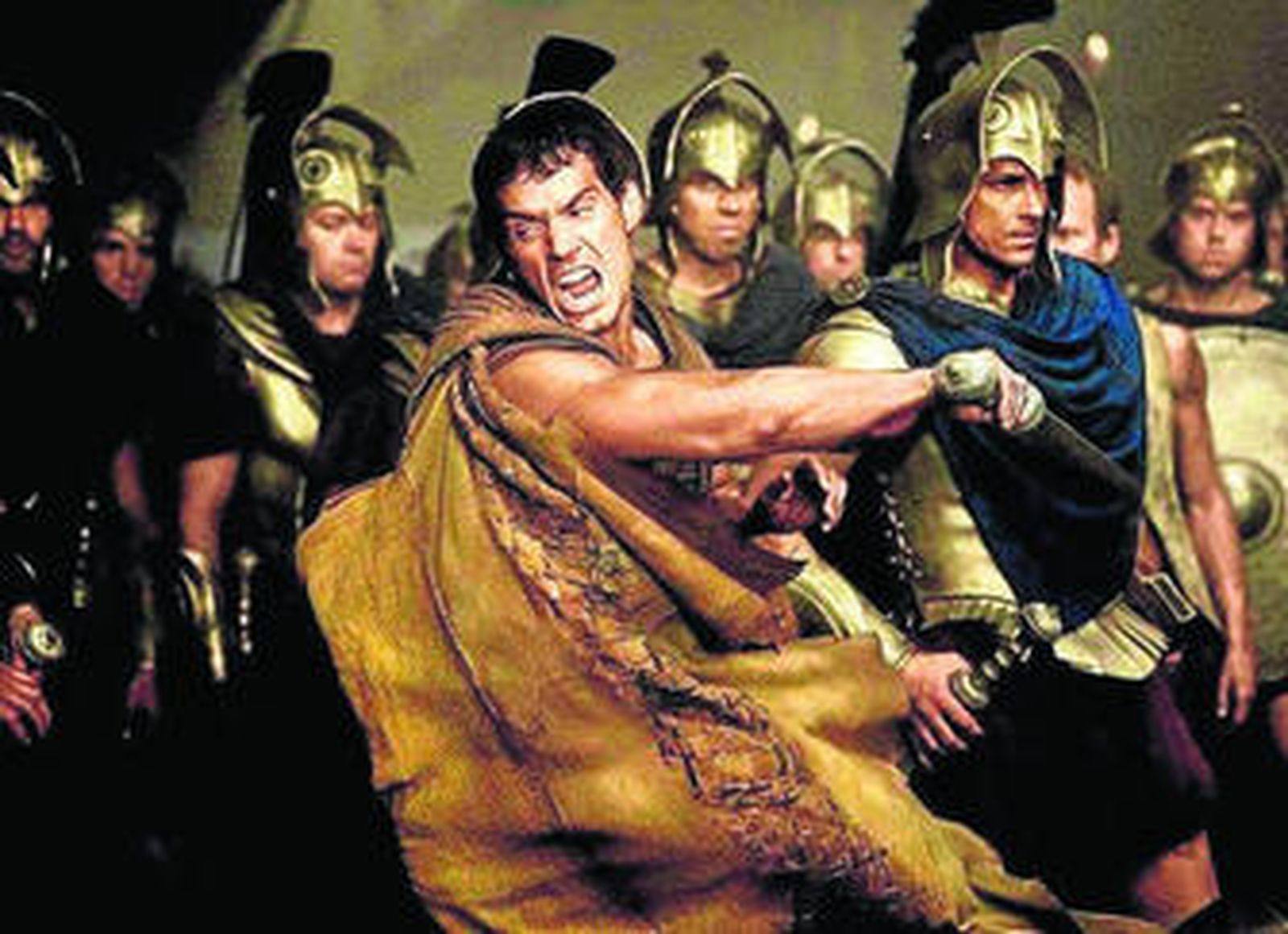 Henry Cavill, en una escena de 'Immortals'.