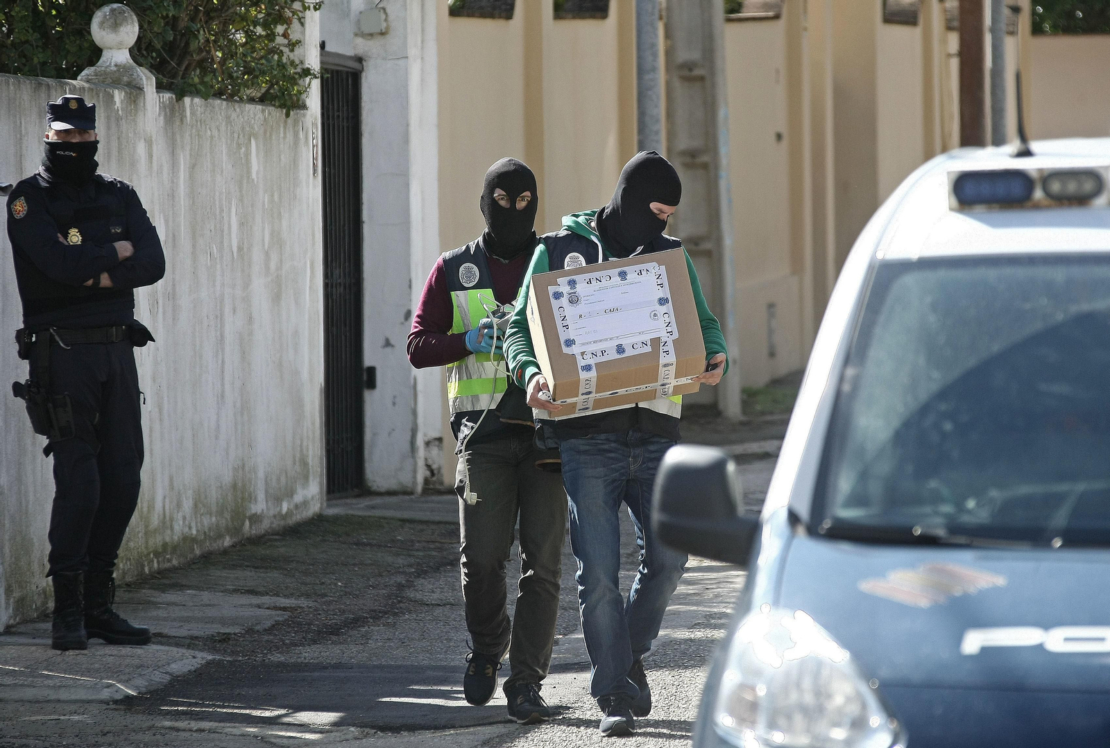 Imágenes de la macrooperación de Policía Nacional en Algeciras