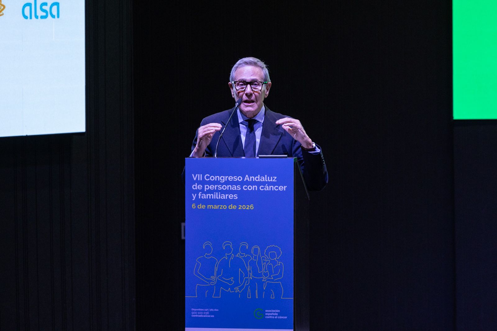 Inauguración del VII Congreso Andaluz de Personas con Cáncer y Familiares, organizado por la AECC