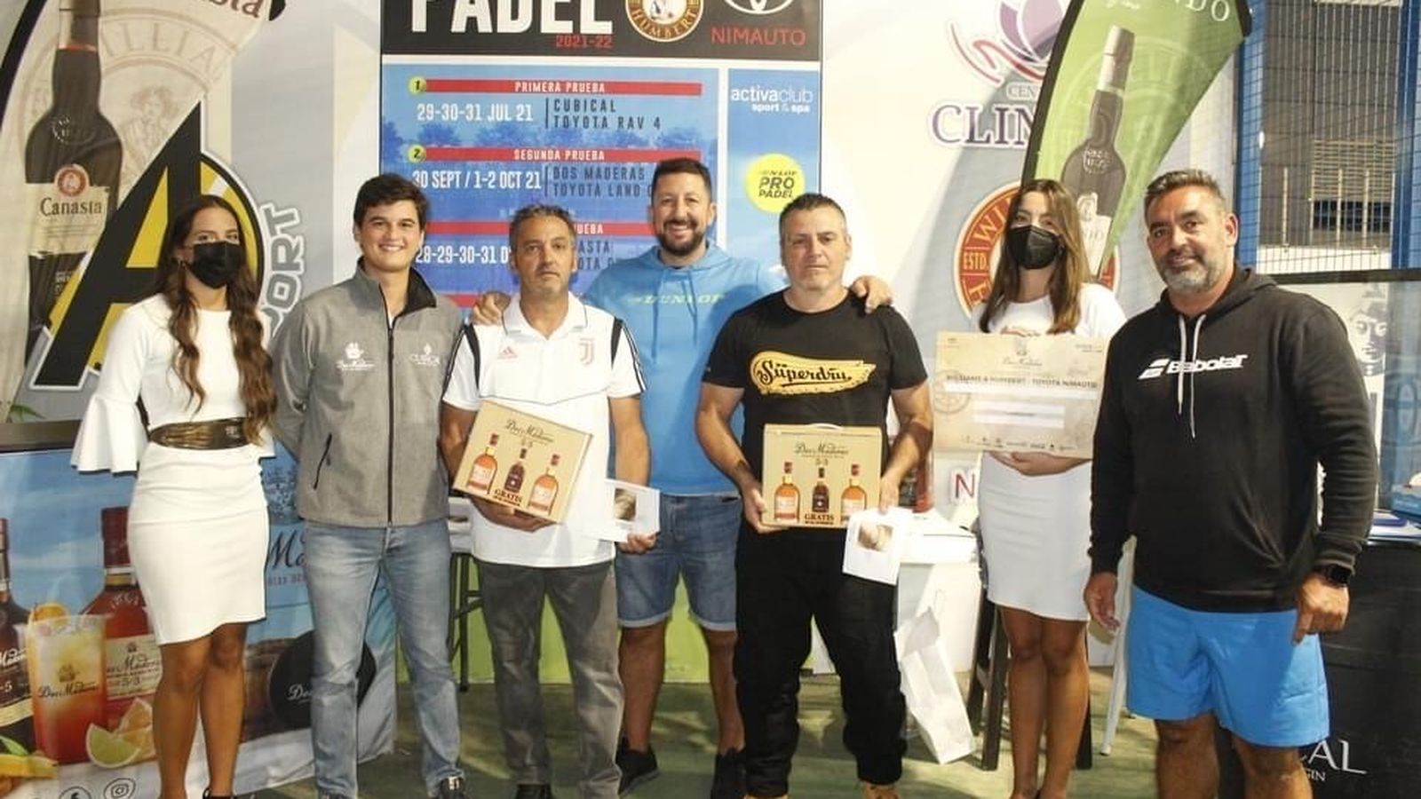 Francisco Javier Navarro y José Durán, subcampeones en 1ª y 2ª Categoría.