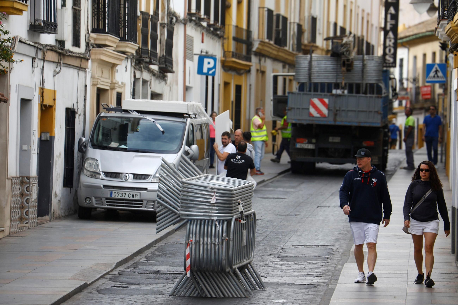 El inicio las obras de la calle Alfaros, en imágenes