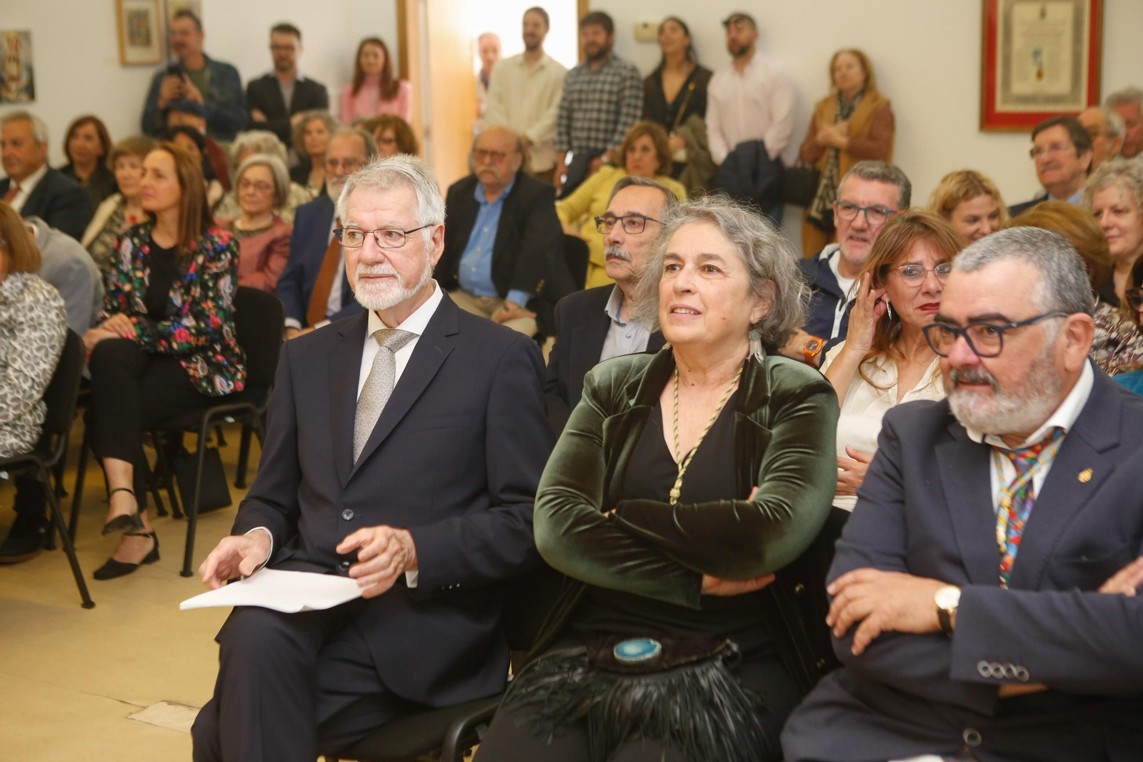 Fotos: Sylvain Marc toma posesión como académico de número en la Real Academia Provincial de Bellas Artes de Cádiz