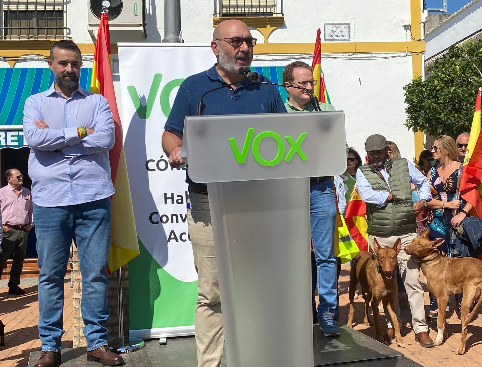 Acto de Vox en Hornachuelos.