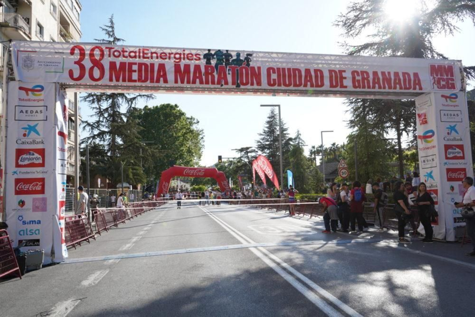 La Media Maratón de Granada, en imágenes