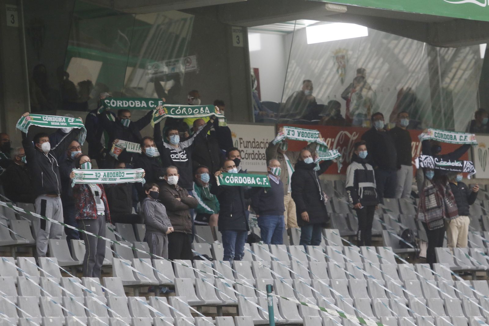 Las fotografías del empate entre el Córdoba CF y el Real Murcia
