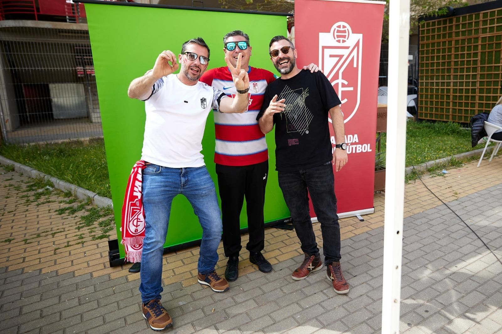 Las mejores imágenes de la Fan Zone del Granada CF