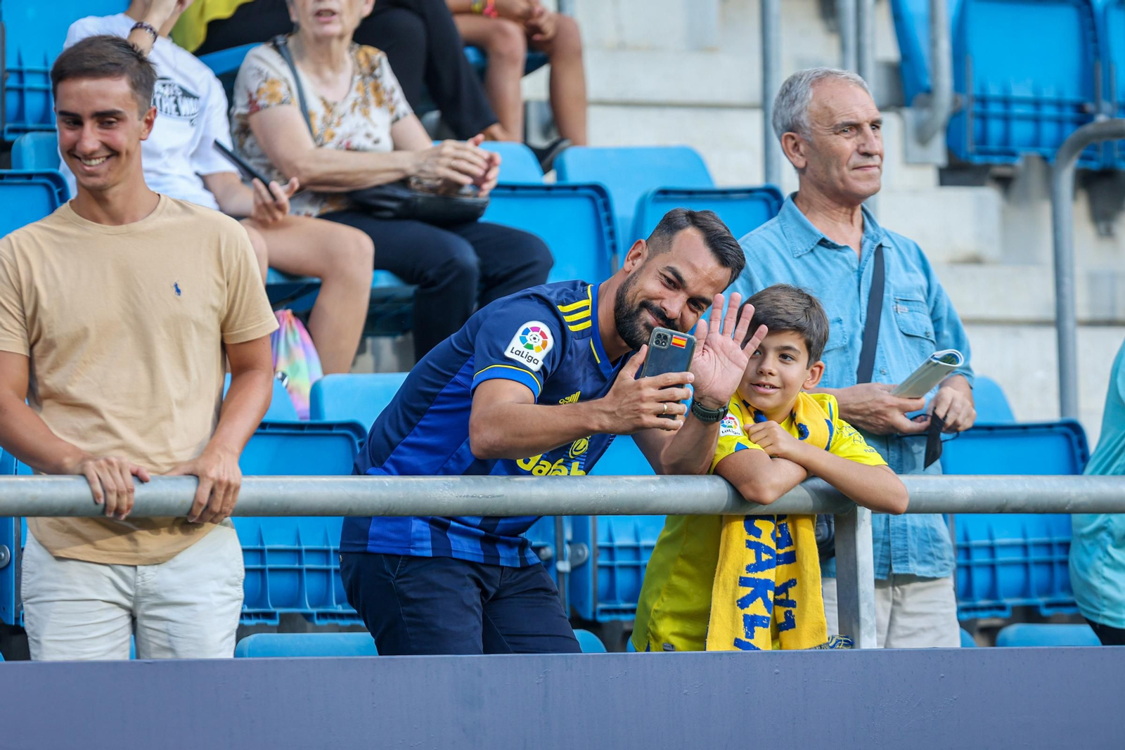 Las imágenes del Cádiz-Atlético de Madrid del Trofeo Carranza