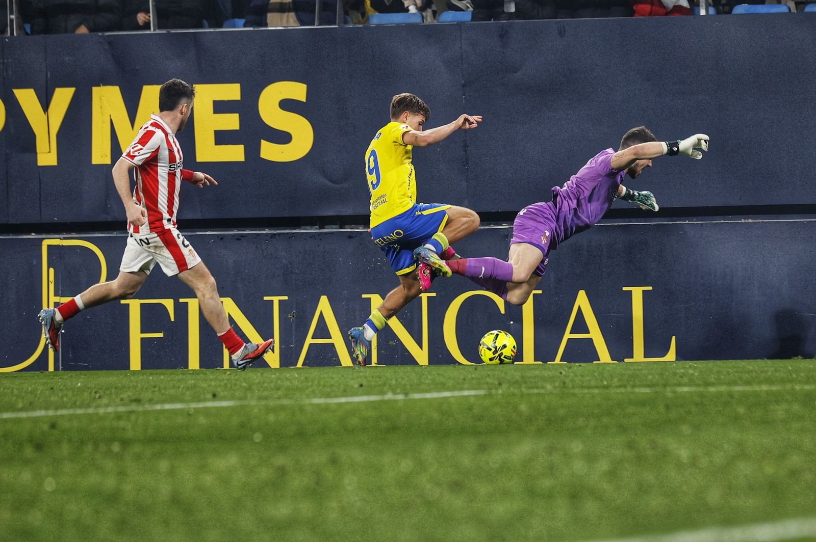 Las imágenes del Cádiz CF-Sporting