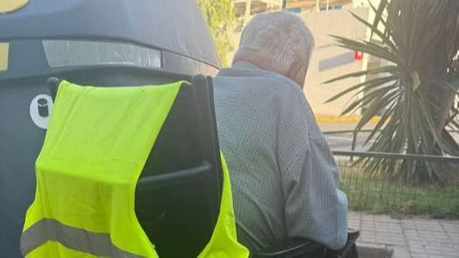 El hombre aparecido en La Antilla.