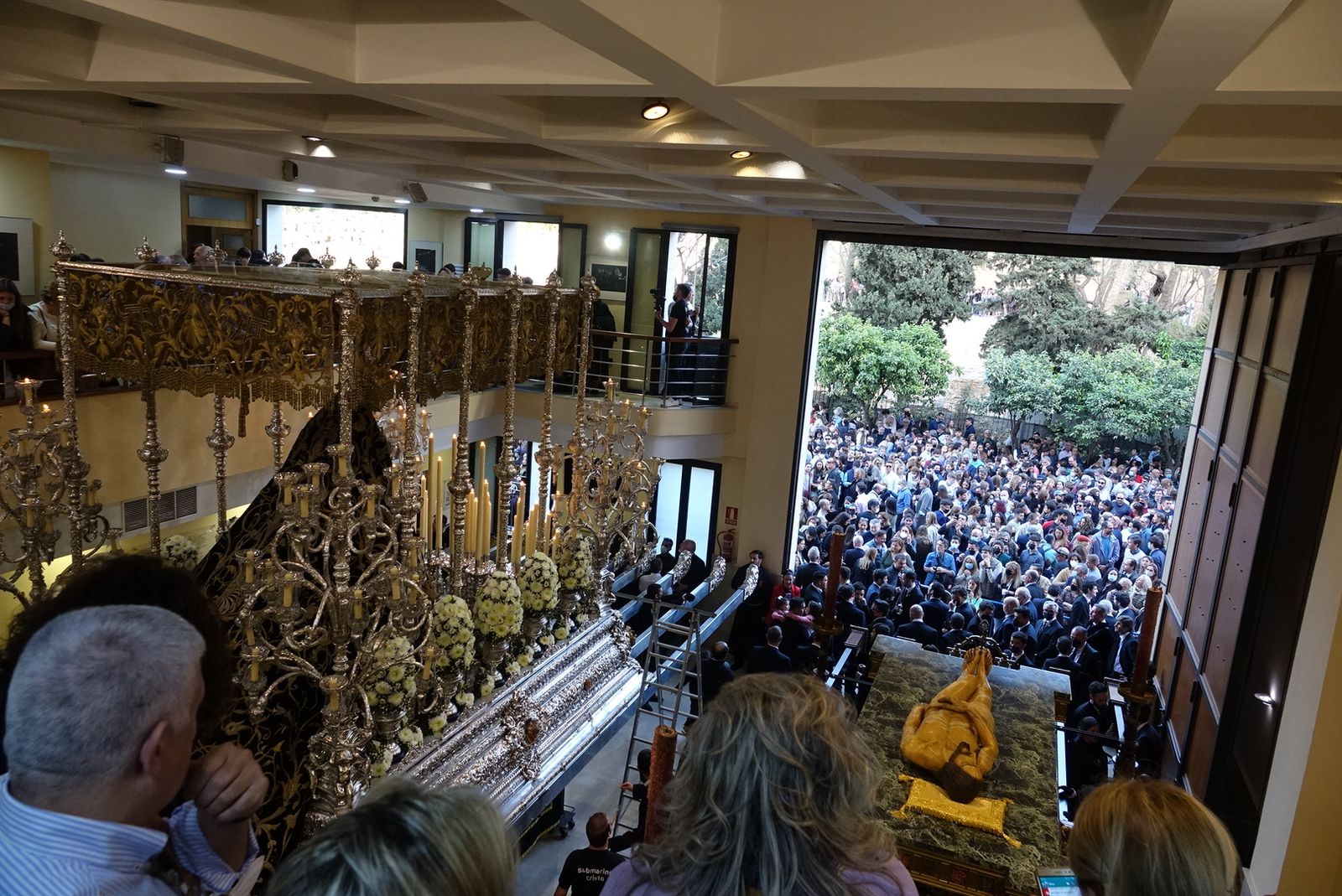 Las fotos del Sepulcro, en el Viernes Santo de Málaga