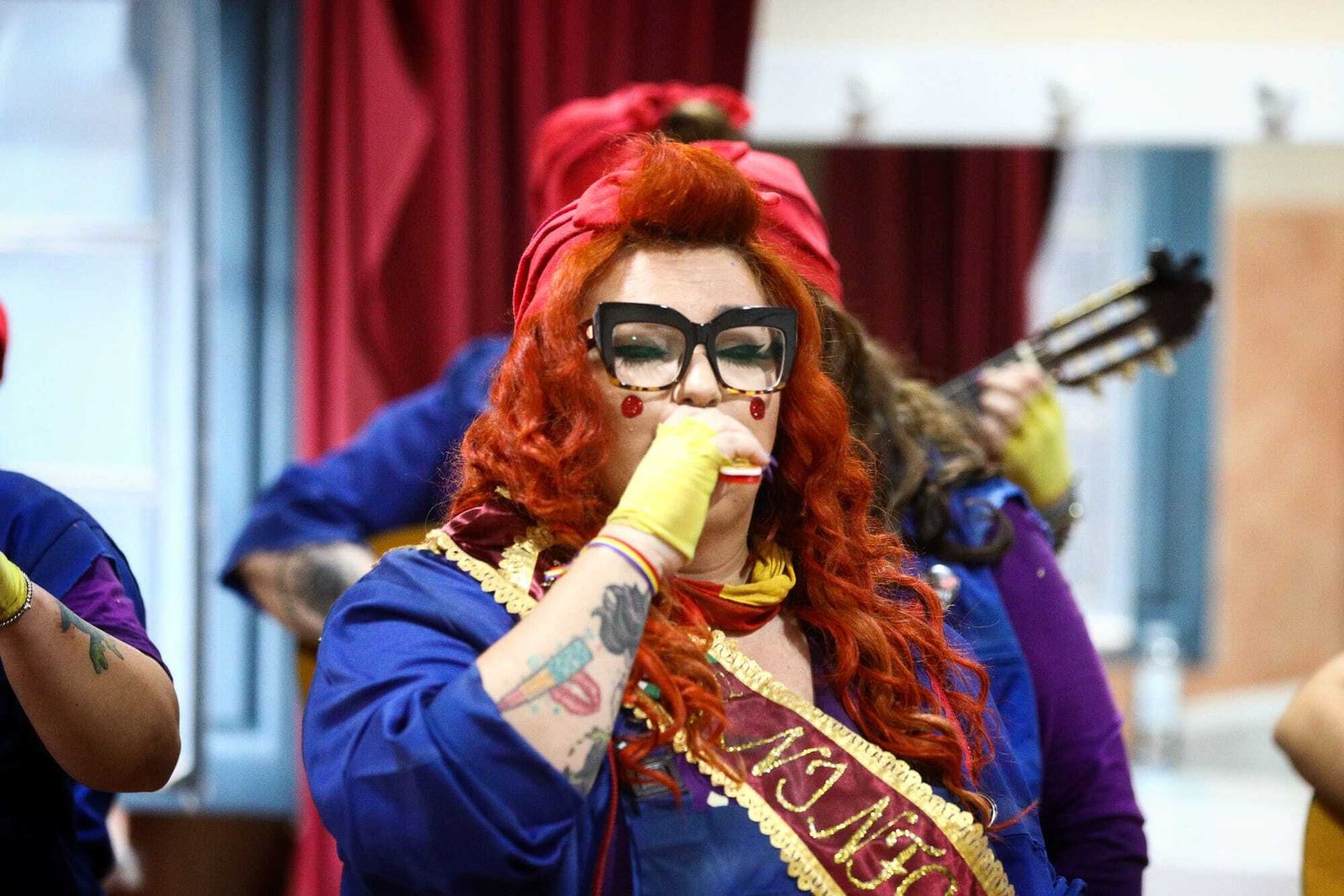 Ambiente en camerinos