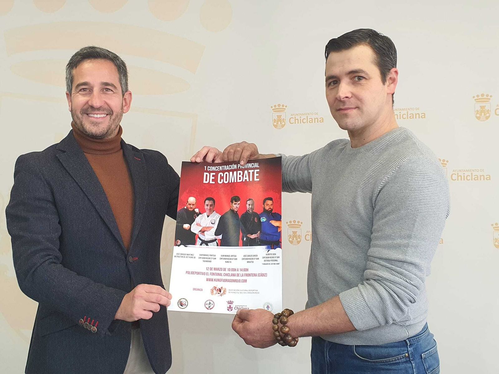 Presentación del cartel de la primera Concentración Provincial de  Combate.