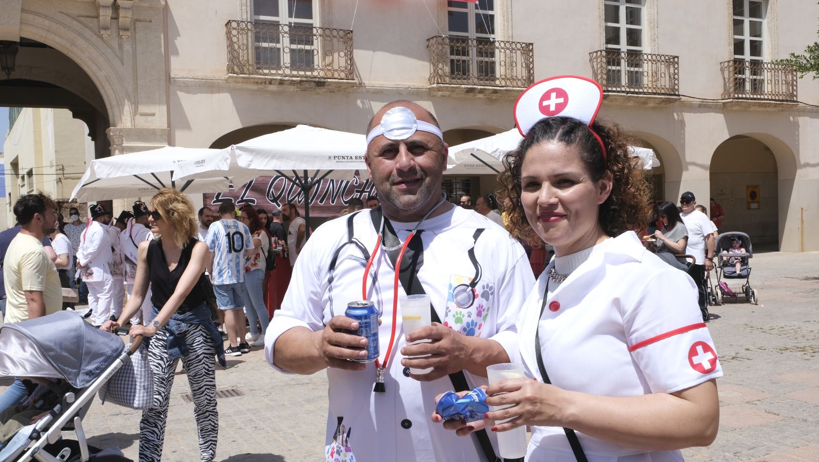 Imágenes del Entierro de la Sardina. Carnaval de Almería.