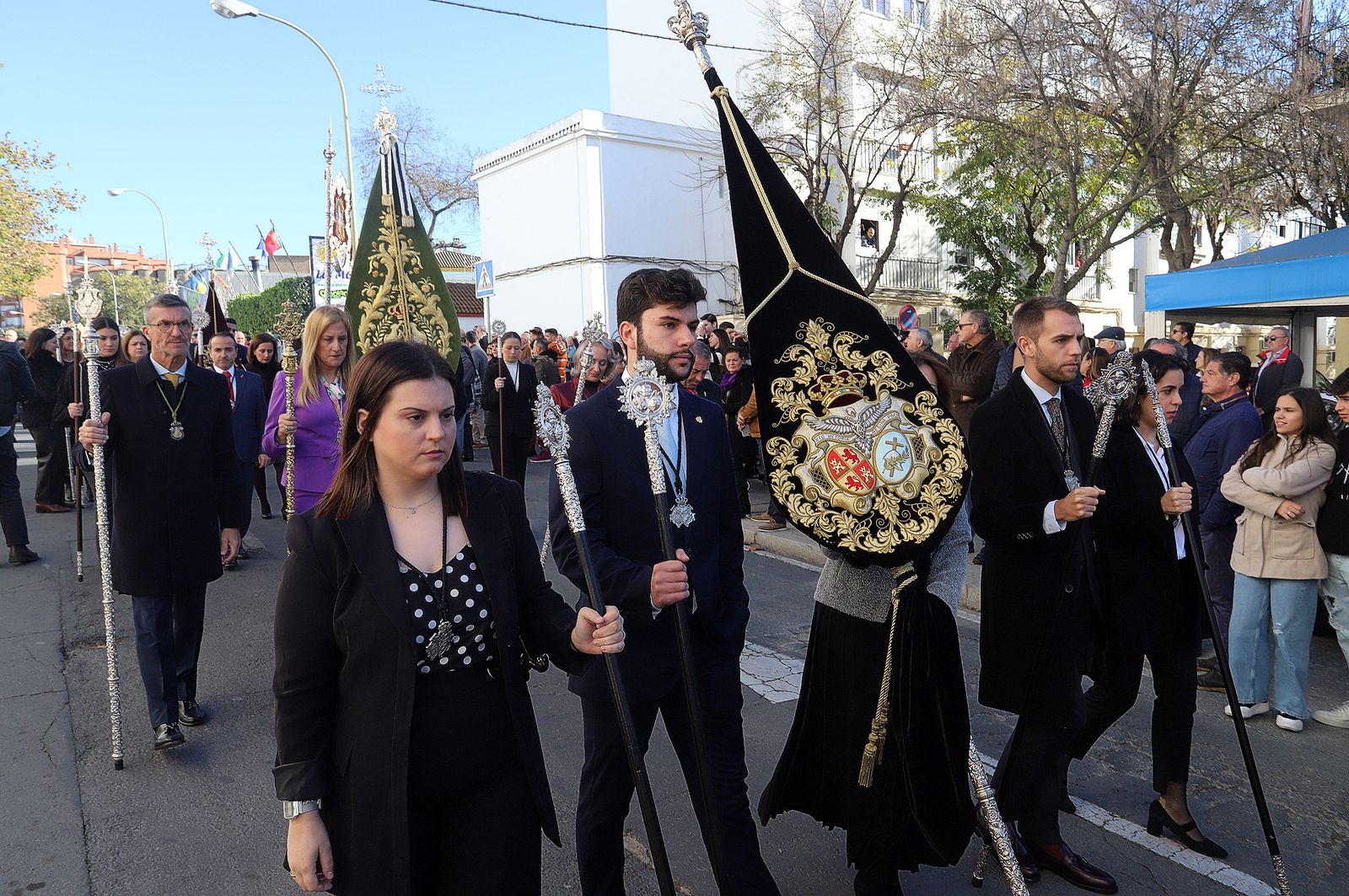 Imágenes de la procesión de San Sebastián en Huelva