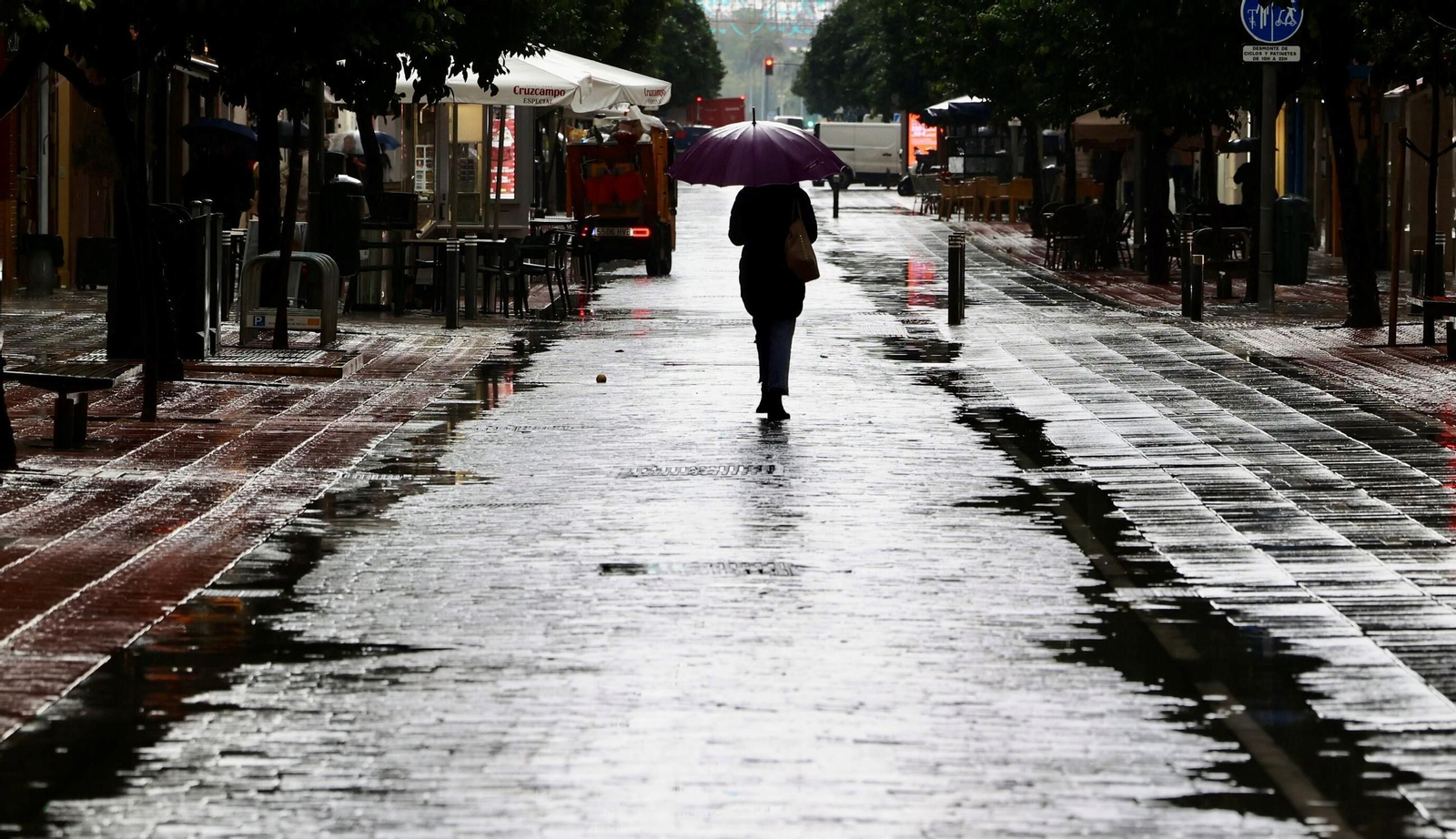 El miércoles será el día con más lluvia.