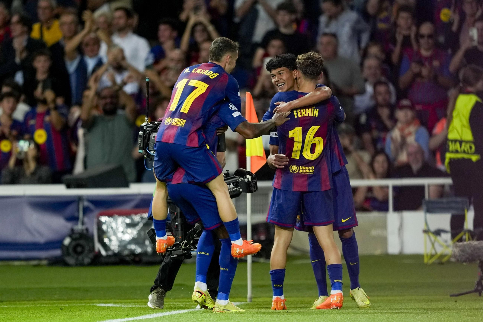 Las fotos del Barcelona-Olympiacos