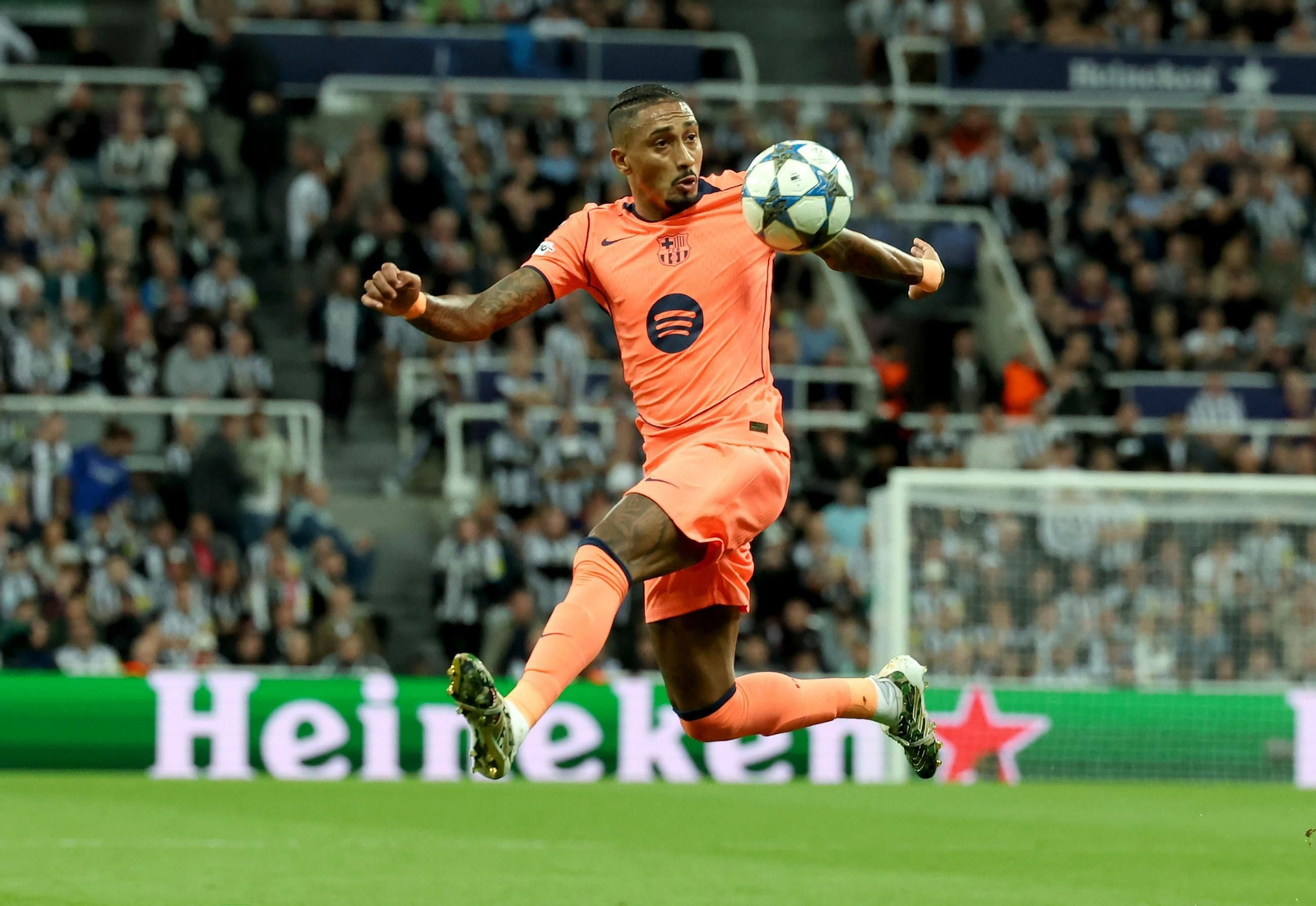 Las fotos del Newcastle - Barcelona