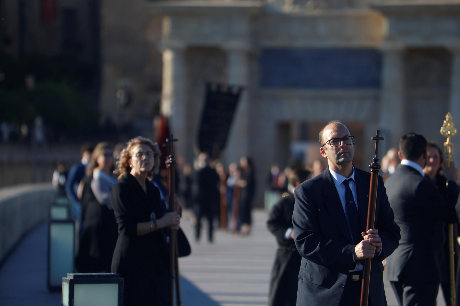 Santísimo Cristo de la Caridad de Pozoblanco, en el Magno Vía Crucis de Córdoba