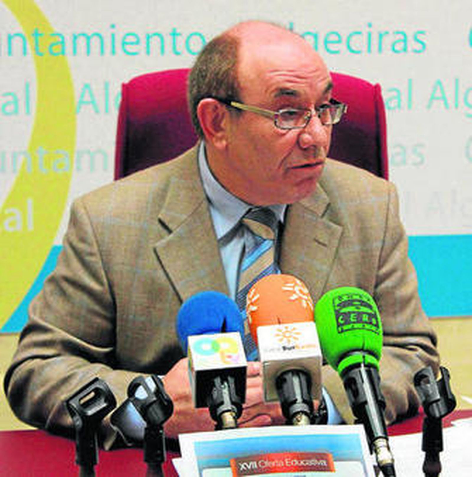 Bernabé Ramírez, en la presentación de la oferta educativa.