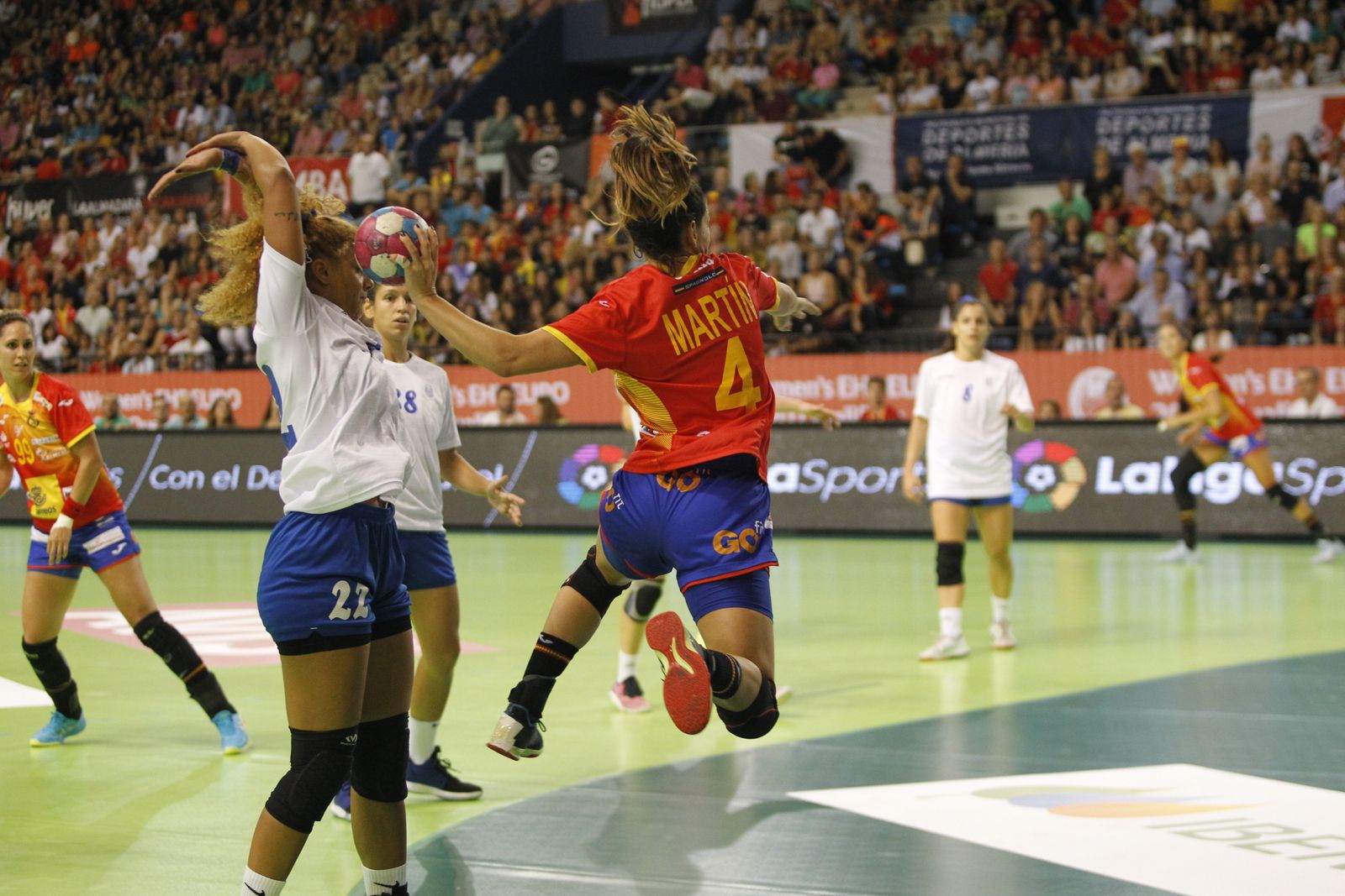 Fotogalería España-Grecia. Balonmano Femenino, fase clasificación Euro 2020