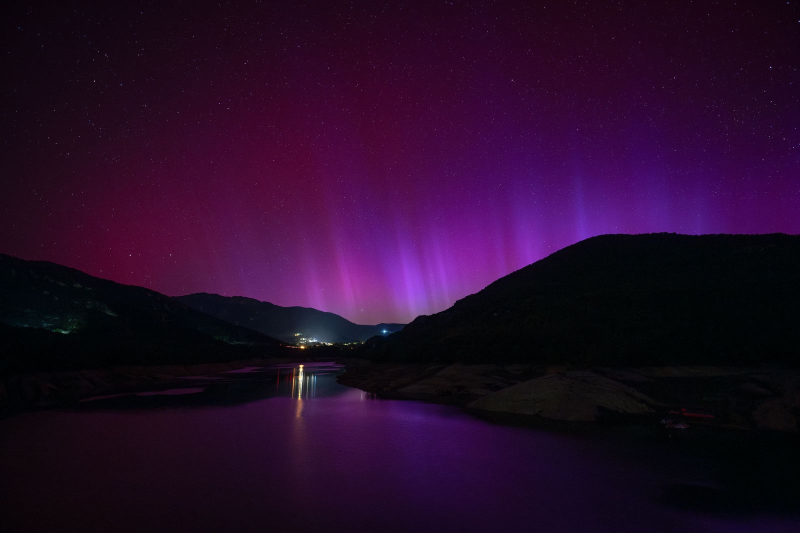 La aurora boreal vista desde España y Europa