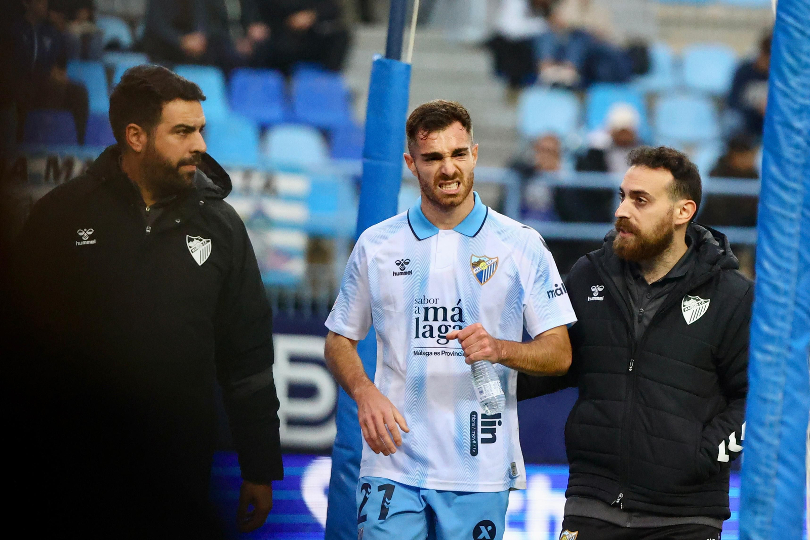 El Málaga CF - Eldense, en fotos