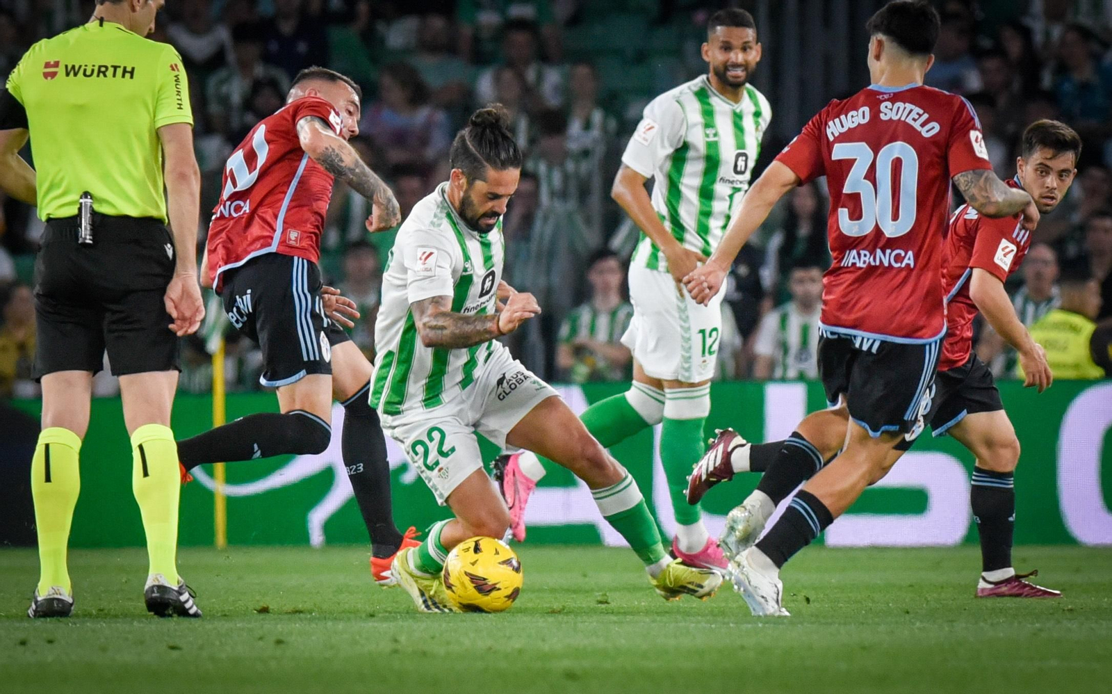 Las imágenes del Real Betis-Celta