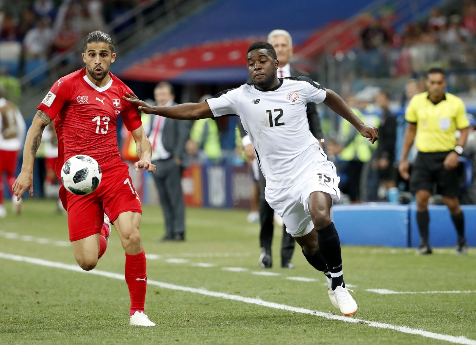 Las imágenes del Suiza-Costa Rica