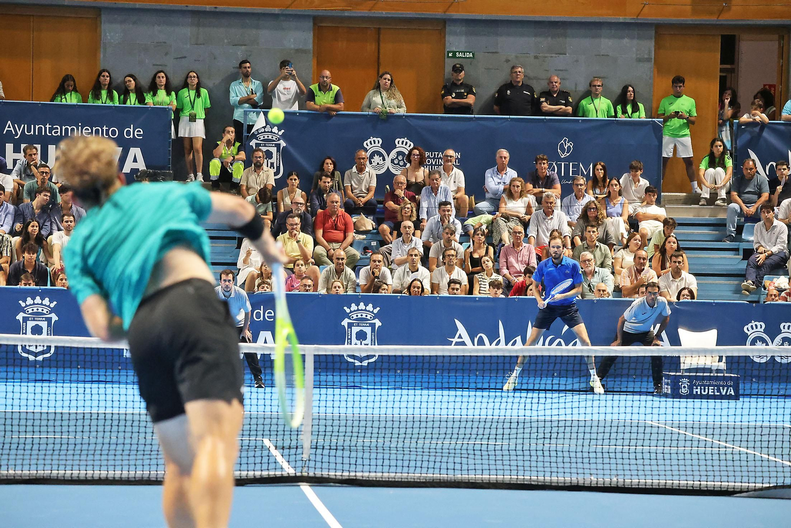 Imágenes de la final masculina de la Copa del Rey de tenis entre Daniil Medvedev y Alejandro Davidovich