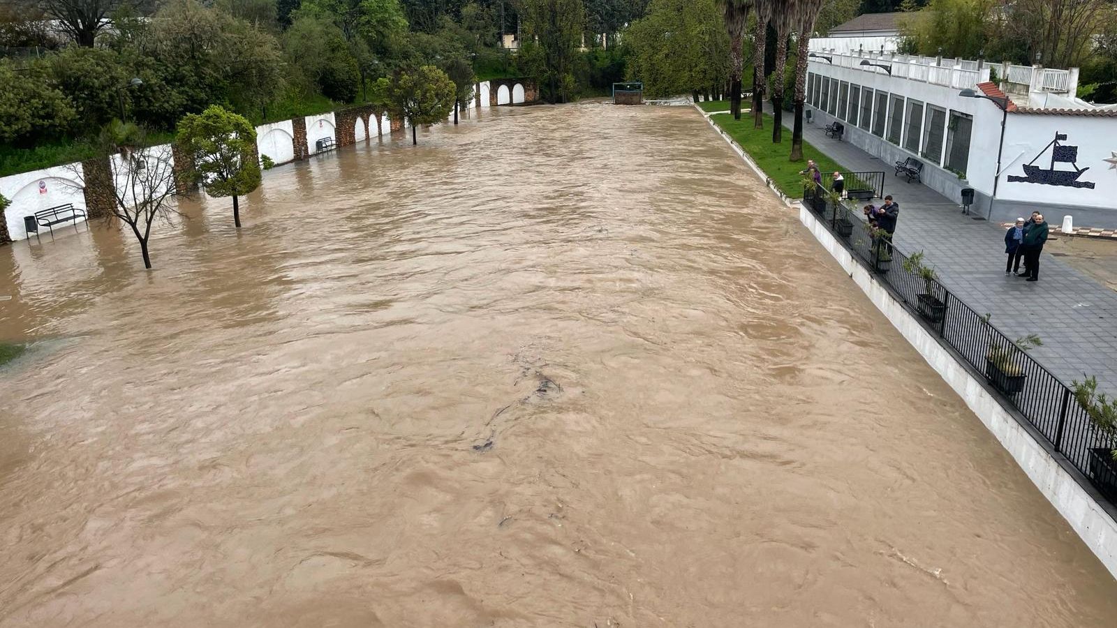 Río Guadalquivir a su paso por Mogón.