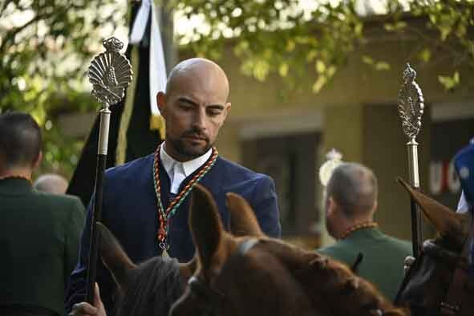 Las mejores imágenes de los peregrinos en la salida de Emigrantes