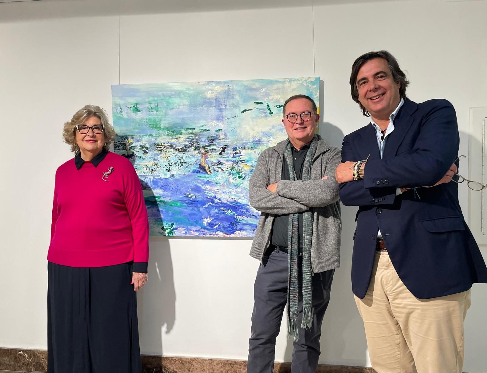 Inauguración de la exposición de Pedro Poza en la Sala Patricio Art