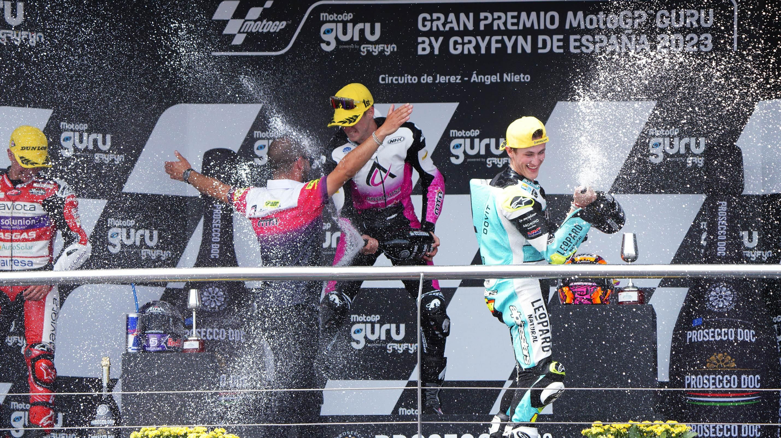 Carrera de Moto3 en el Circuito de Jerez