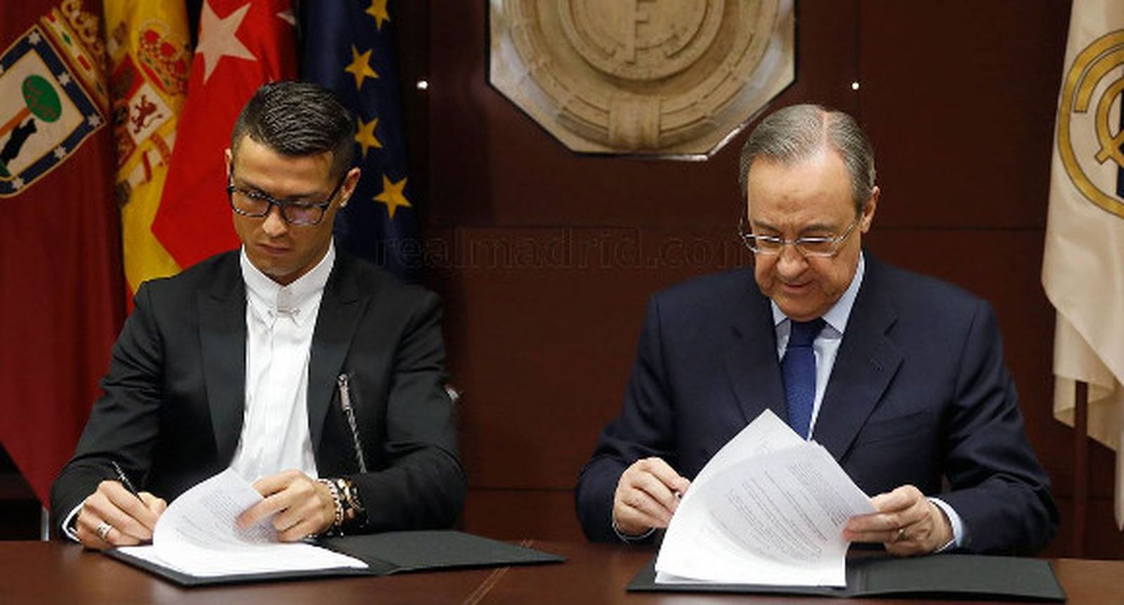 Cristiano Ronaldo: "Éste es mi último contrato con el Real Madrid"