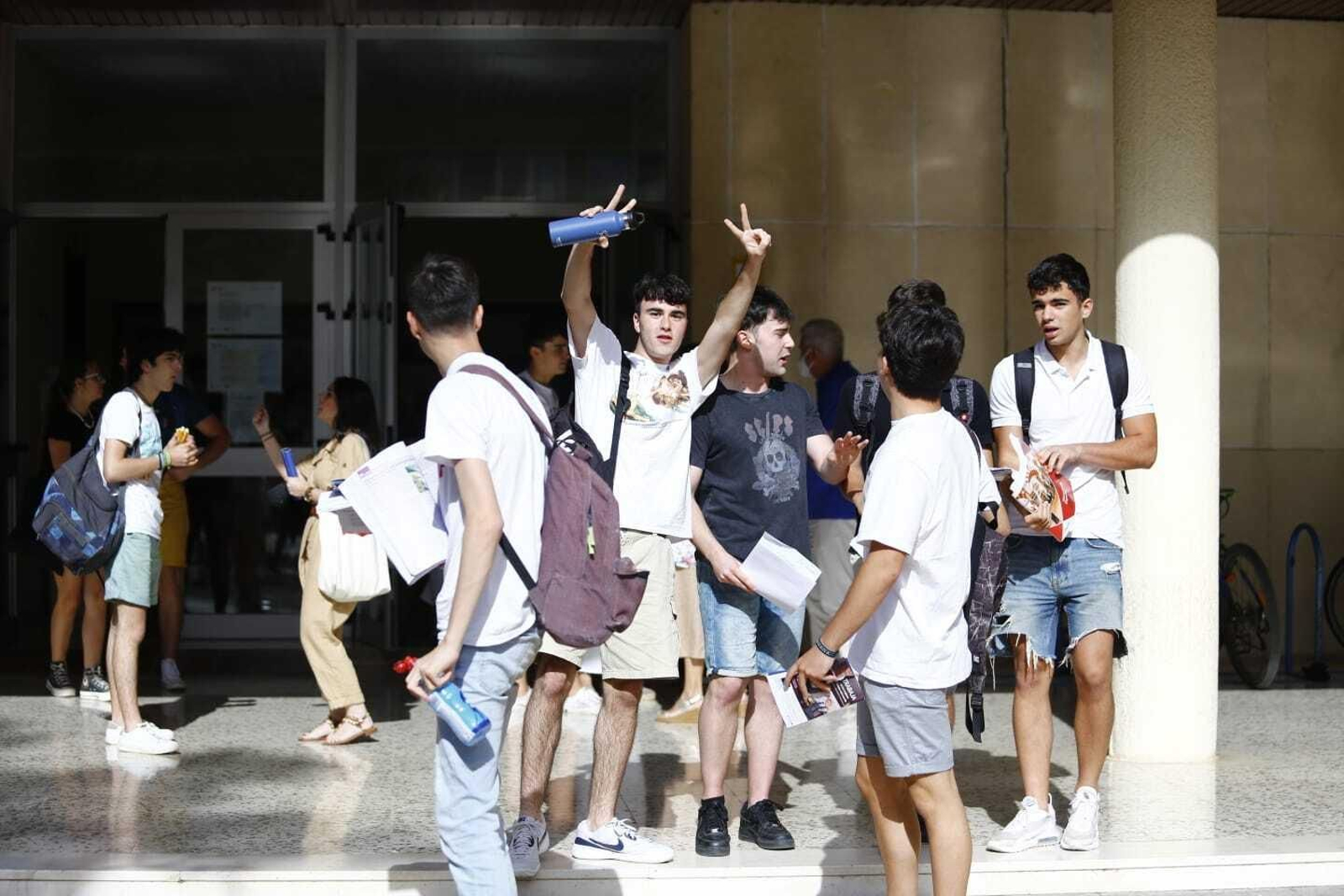 Selectividad 2022 en Málaga, en fotos