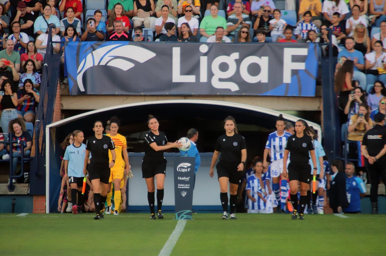 Imágenes del Sporting de Huelva-FC Barcelona