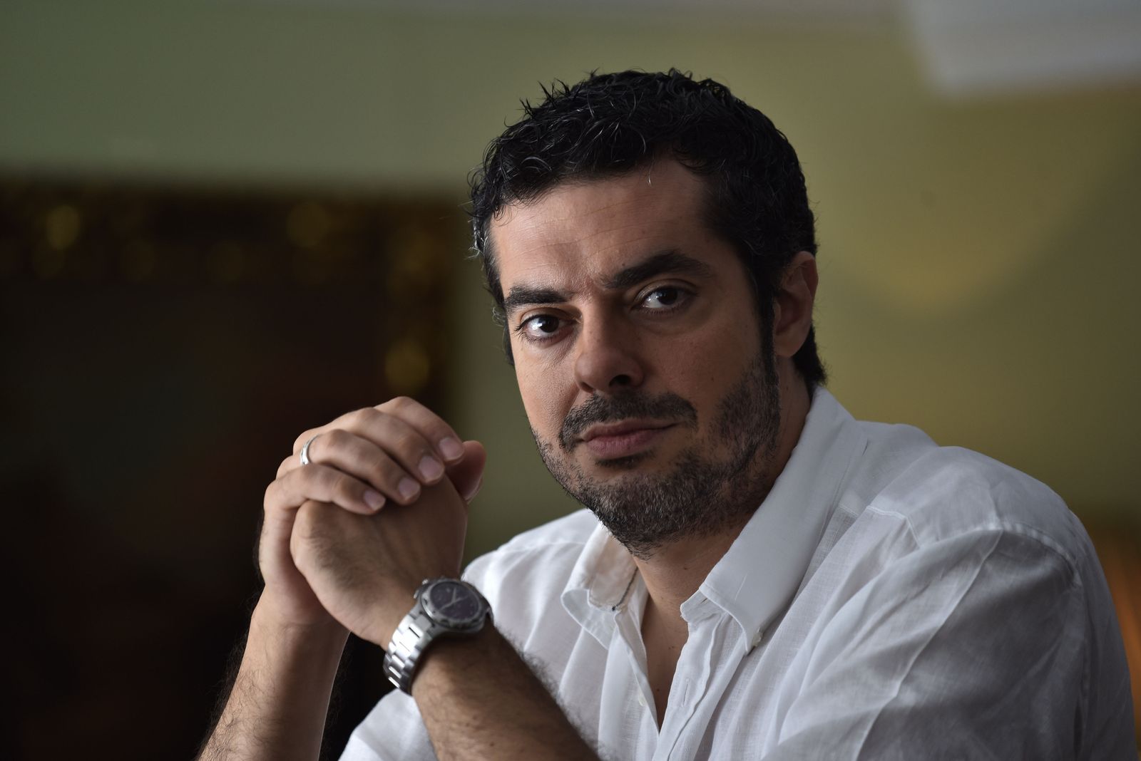 El escritor Joaquín Pérez Azaústre (Córdoba, 1976).