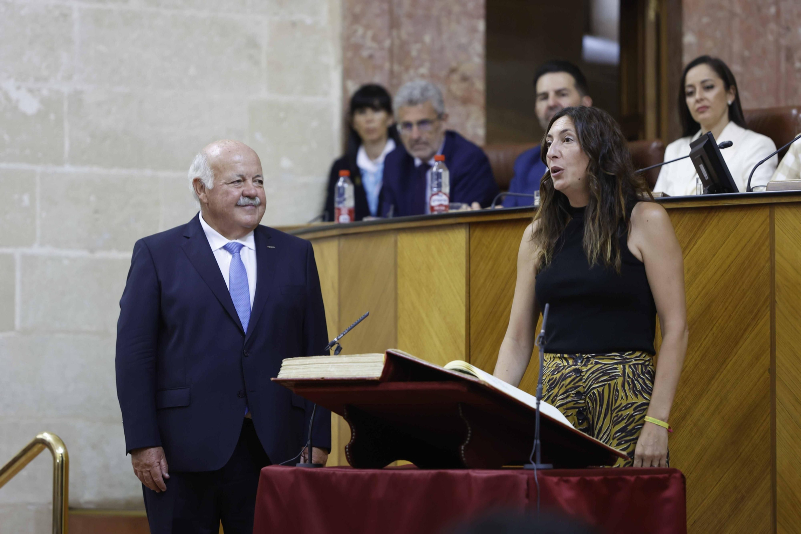 La constitución del Parlamento andaluz, todas las imágenes