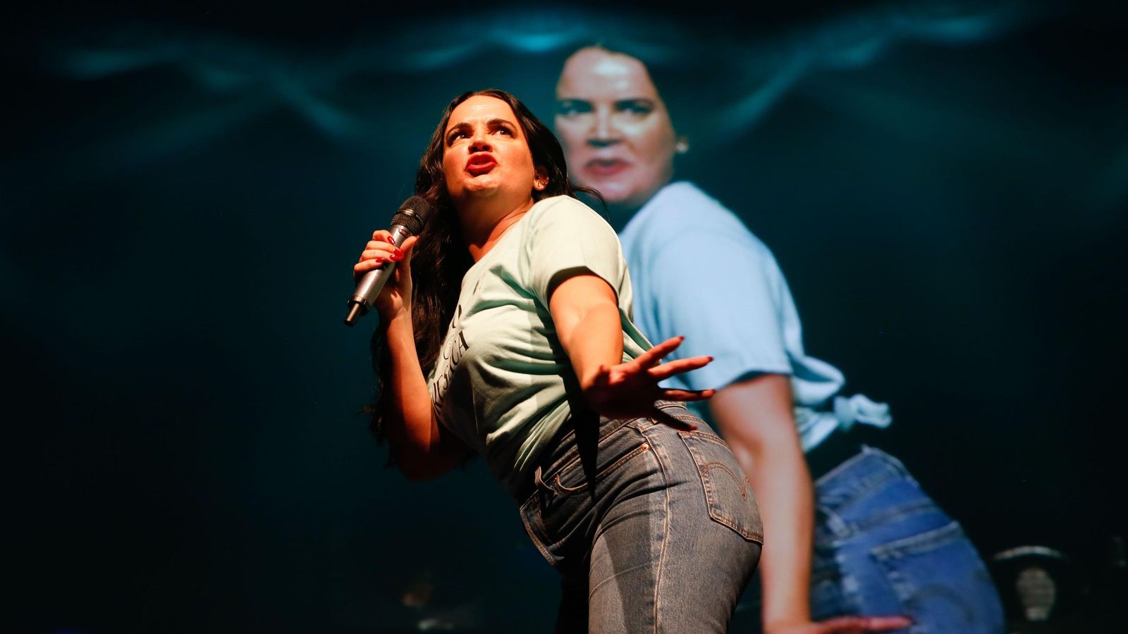 Fotografías del monólogo de Martita de Graná en La Línea