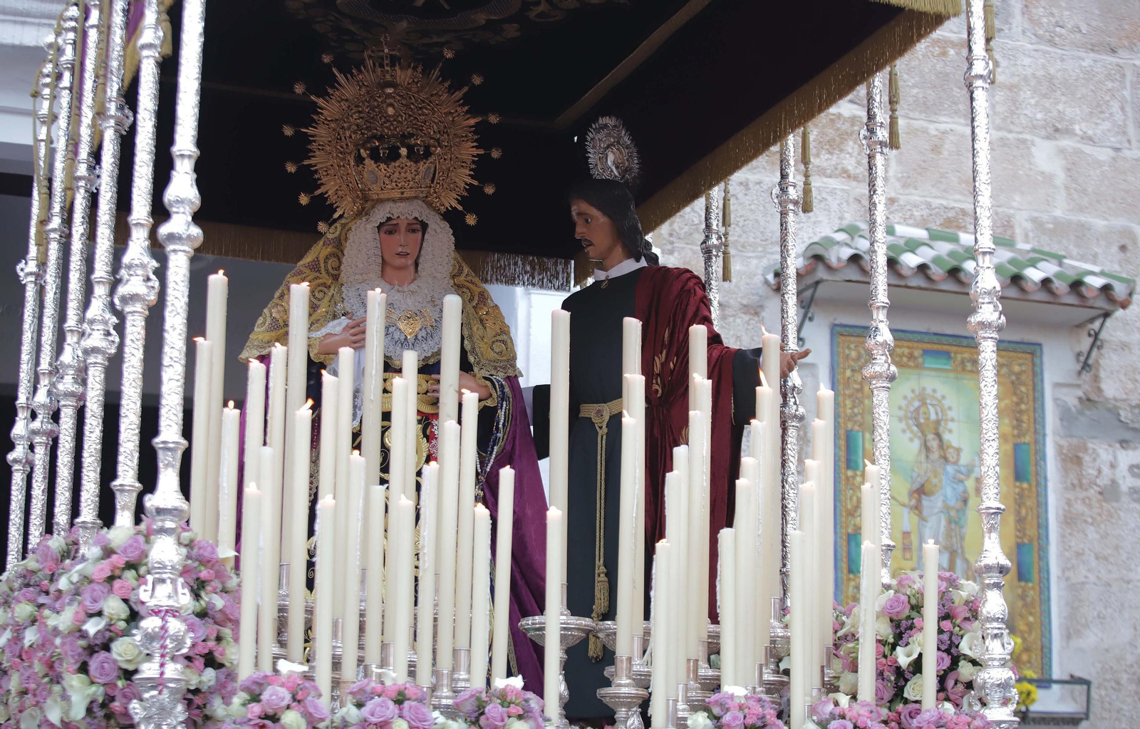 Fotos del Miércoles Santo en Algeciras: Ecce Homo y Buena Muerte