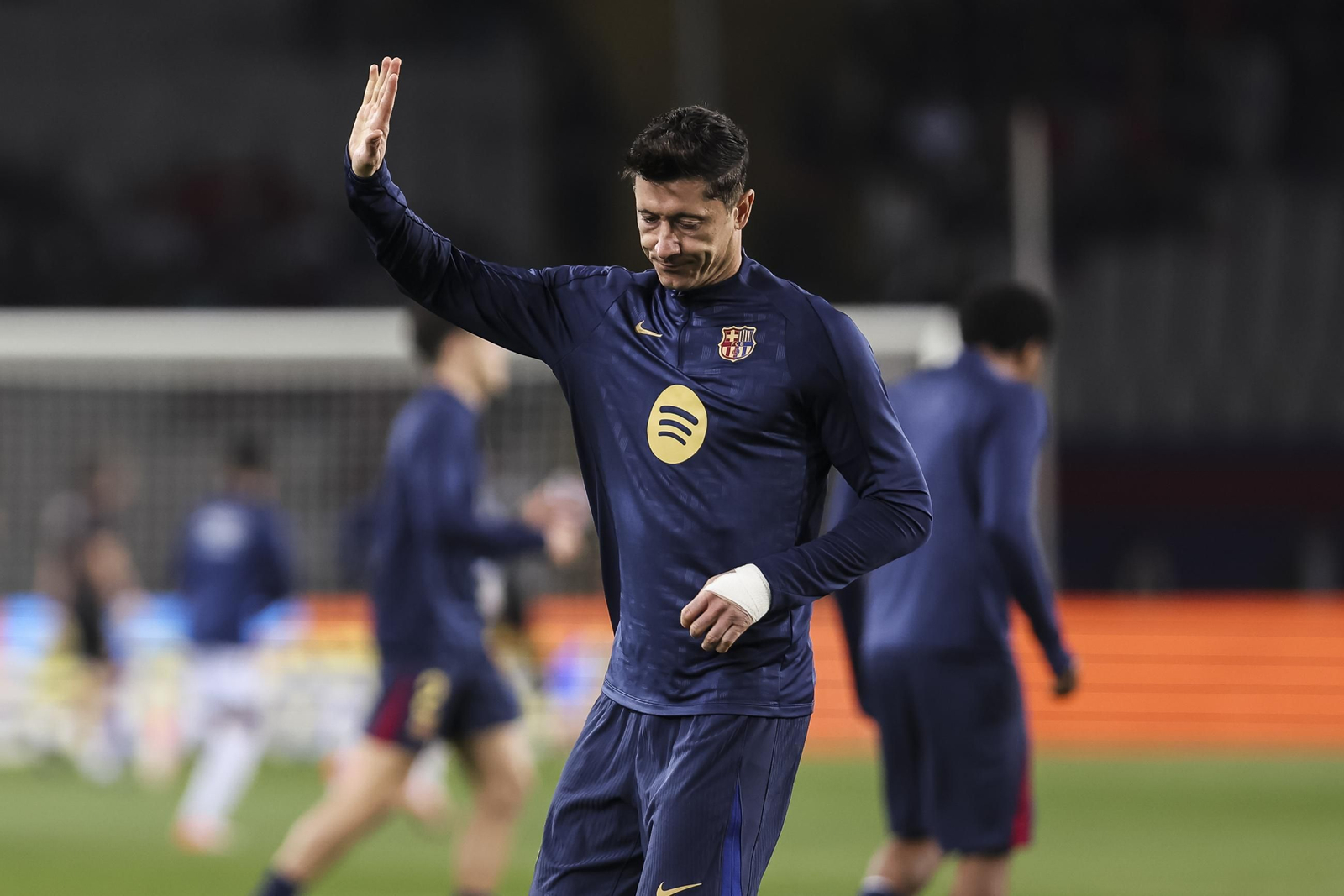 Las fotos del polémico Barcelona - Rayo Vallecano