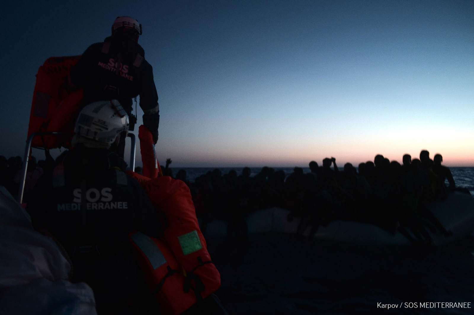 Las imágenes del 'Aquarius'.