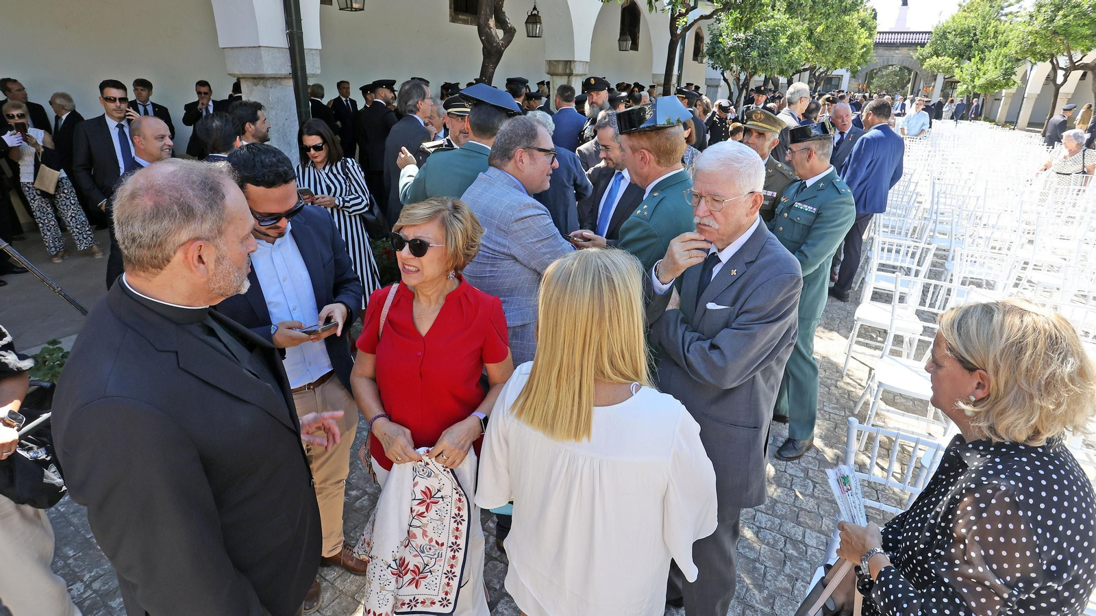 Imágenes del Día de la Policía Nacional en las Bodegas Fundador de Jerez