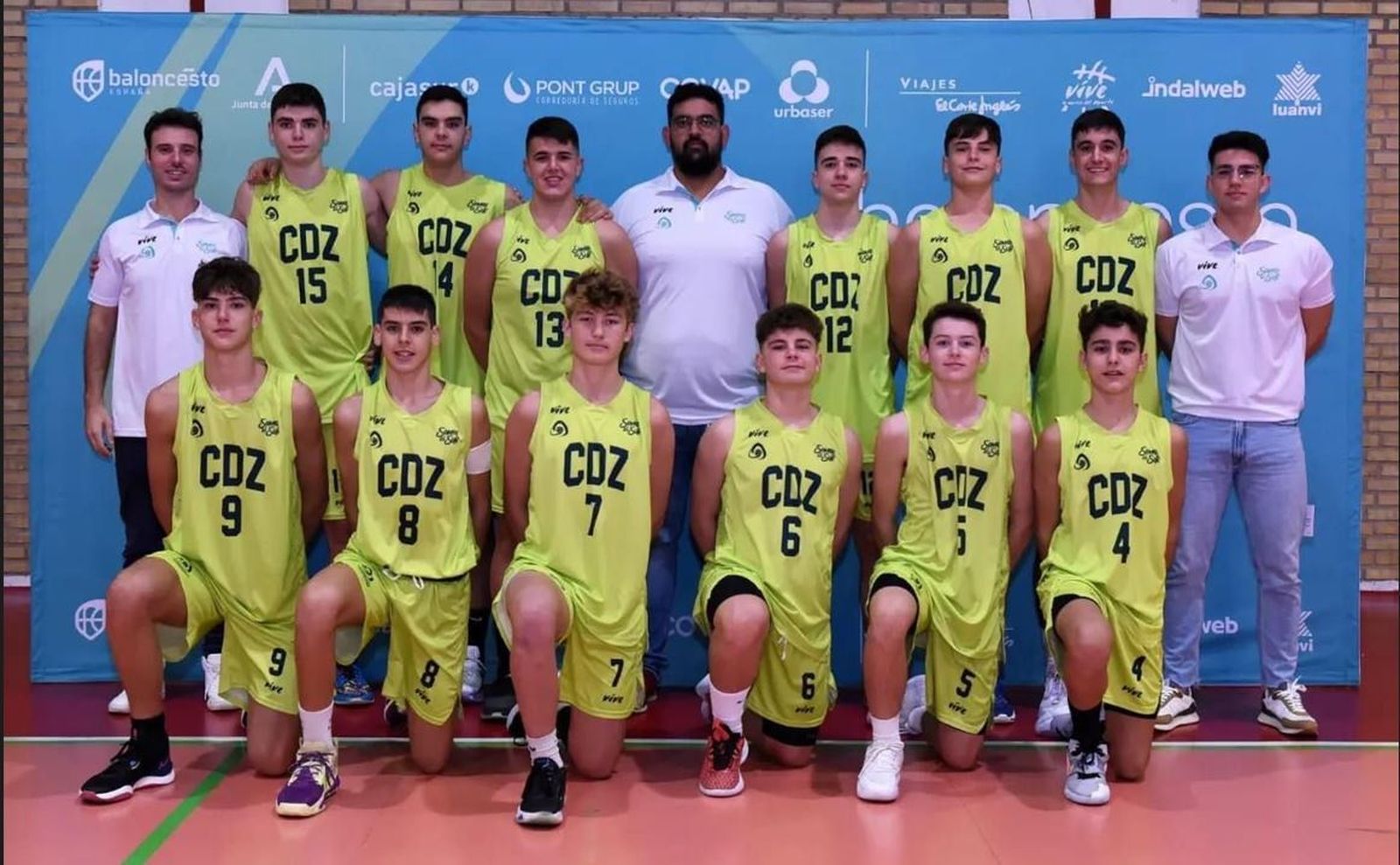 La seleccion gaditana cadete masculina de baloncesto