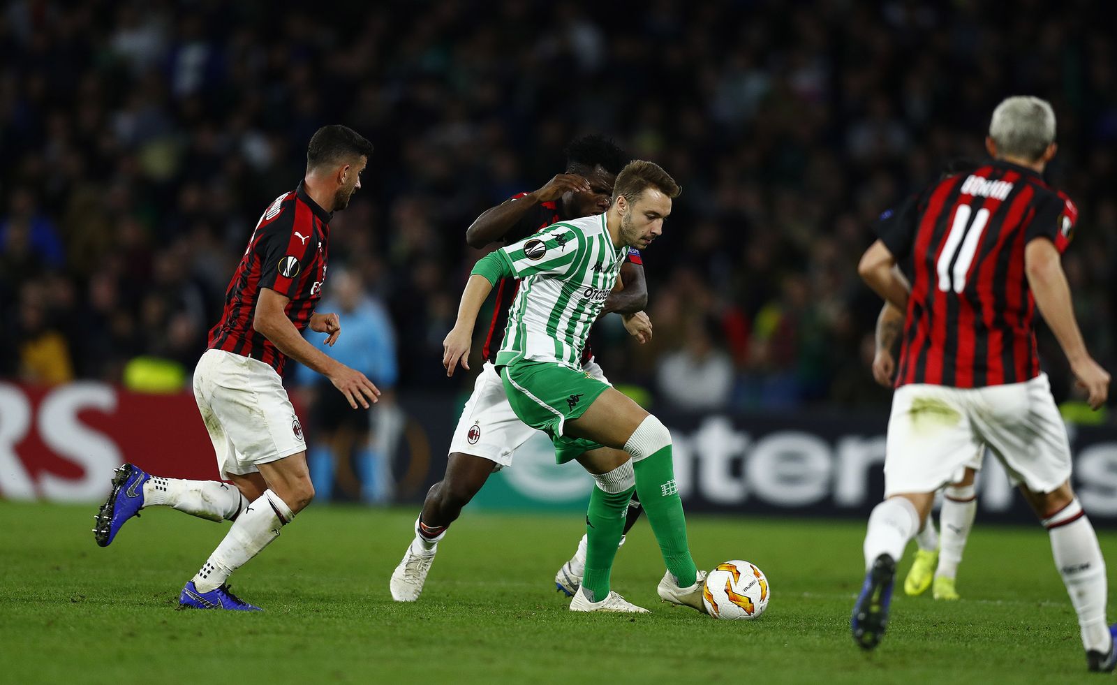 El Betis-Milan, en imágenes