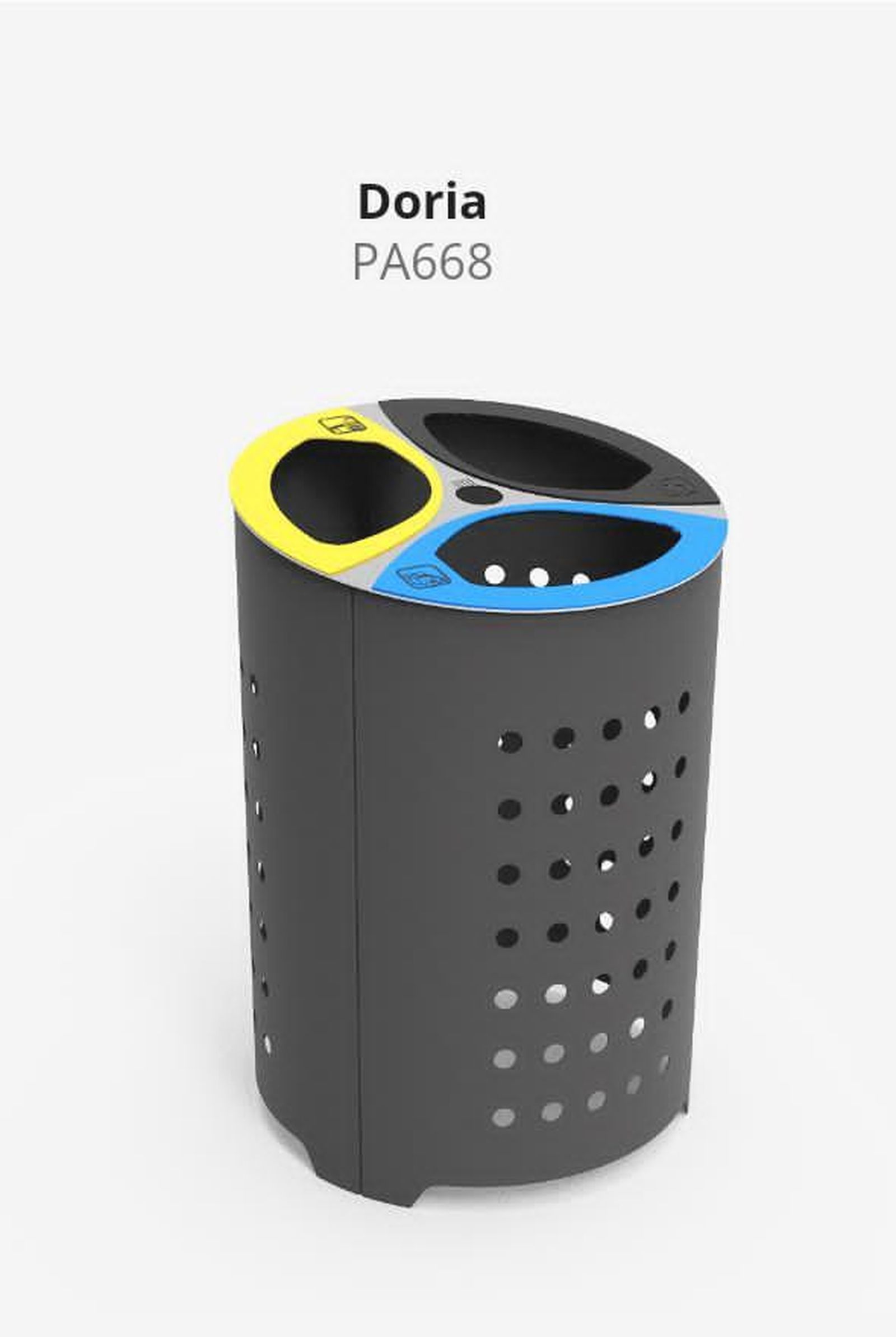 Papelera de recogida selectiva